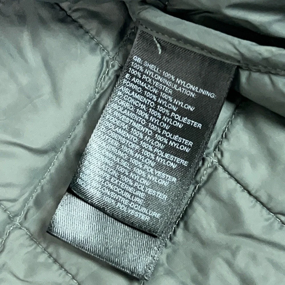 The North Face Jacket Mens‎ Medium Gray Primaloft Puffer Thermoball Triclimate